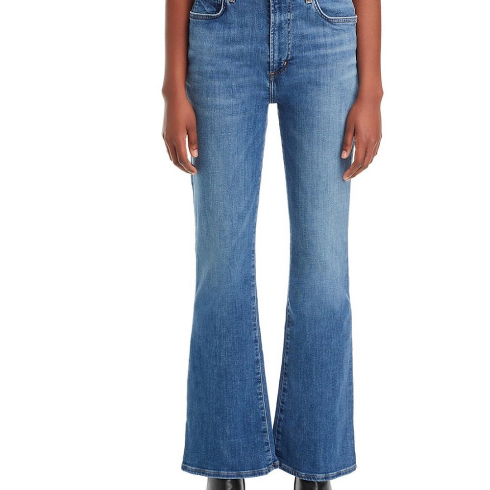 Citizens Of Humanity “Lilah” High Rise Bootcut Jeans in Lawless SZ 27
